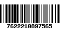 Código de Barras 7622210897565