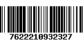 Código de Barras 7622210932327