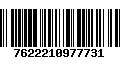 Código de Barras 7622210977731