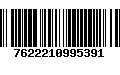 Código de Barras 7622210995391