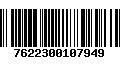 Código de Barras 7622300107949