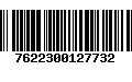 Código de Barras 7622300127732