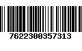 Código de Barras 7622300357313