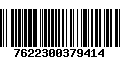 Código de Barras 7622300379414