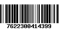 Código de Barras 7622300414399