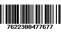 Código de Barras 7622300477677