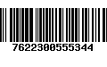 Código de Barras 7622300555344