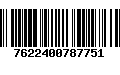 Código de Barras 7622400787751