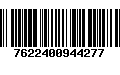 Código de Barras 7622400944277