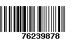 Código de Barras 76239878