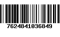 Código de Barras 7624841036849