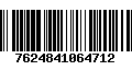 Código de Barras 7624841064712