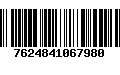 Código de Barras 7624841067980