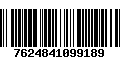 Código de Barras 7624841099189