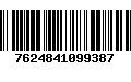 Código de Barras 7624841099387