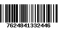 Código de Barras 7624841332446