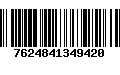 Código de Barras 7624841349420