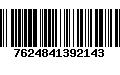 Código de Barras 7624841392143