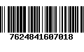 Código de Barras 7624841607018