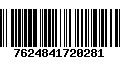 Código de Barras 7624841720281