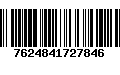 Código de Barras 7624841727846