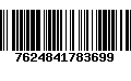 Código de Barras 7624841783699