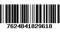 Código de Barras 7624841829618