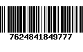 Código de Barras 7624841849777