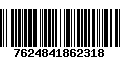 Código de Barras 7624841862318