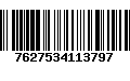 Código de Barras 7627534113797