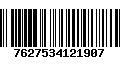 Código de Barras 7627534121907