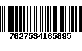 Código de Barras 7627534165895