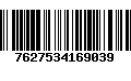 Código de Barras 7627534169039