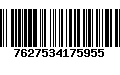 Código de Barras 7627534175955