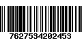 Código de Barras 7627534202453