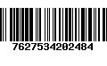 Código de Barras 7627534202484