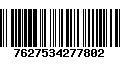 Código de Barras 7627534277802