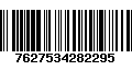 Código de Barras 7627534282295