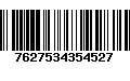 Código de Barras 7627534354527