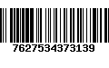 Código de Barras 7627534373139