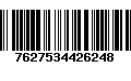 Código de Barras 7627534426248