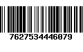 Código de Barras 7627534446079