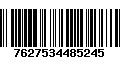 Código de Barras 7627534485245