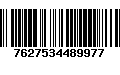 Código de Barras 7627534489977