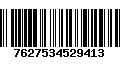 Código de Barras 7627534529413