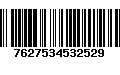 Código de Barras 7627534532529