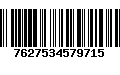 Código de Barras 7627534579715