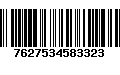 Código de Barras 7627534583323