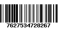 Código de Barras 7627534728267