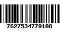 Código de Barras 7627534779108